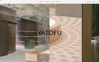 Yatofu homepage website preview