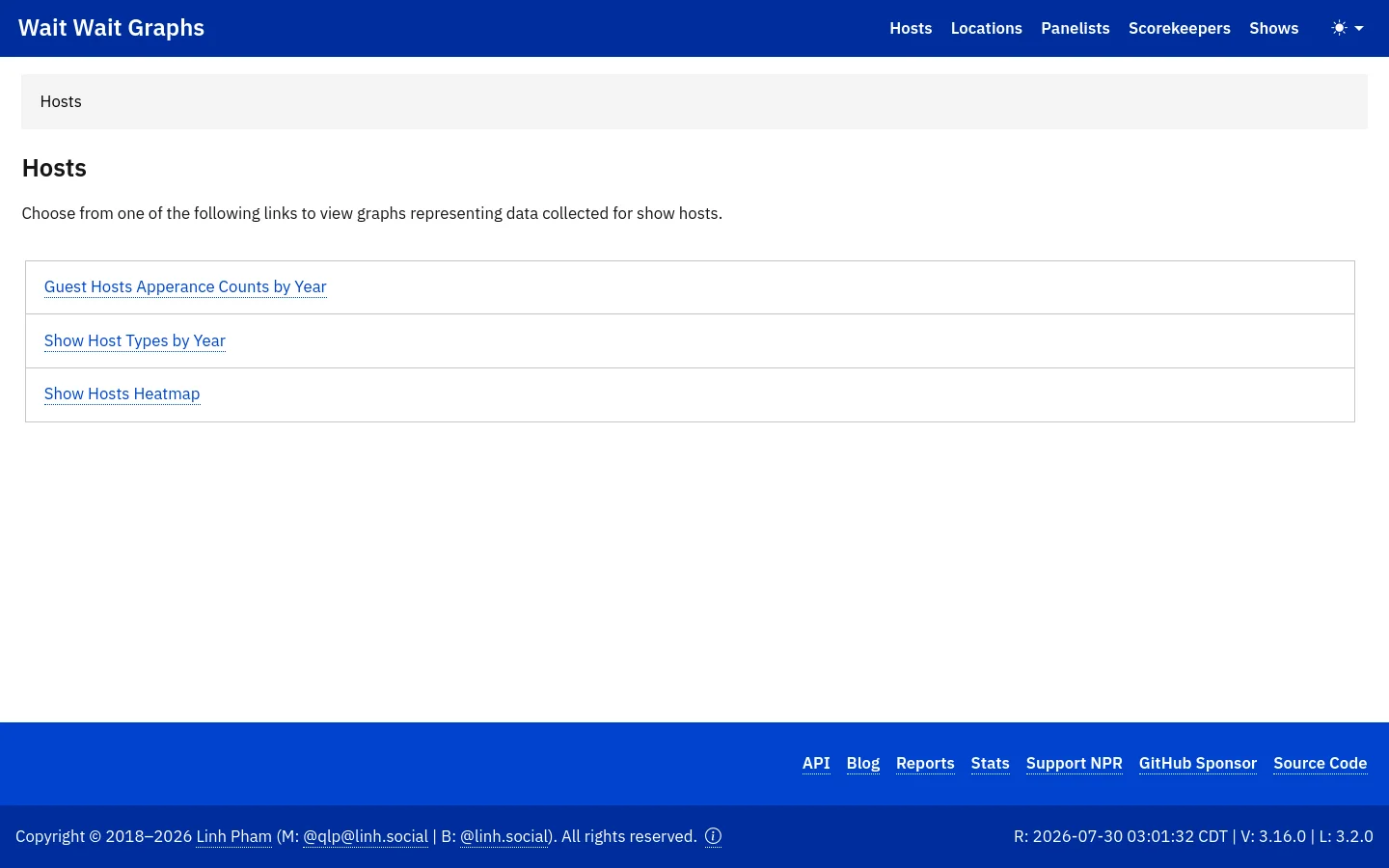 Wait Wait Graphs Portfolio desktop website screenshot