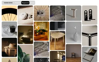 Yannik Wenk homepage website preview