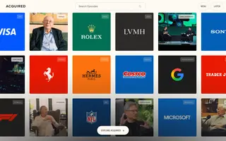 Acquired homepage website preview
