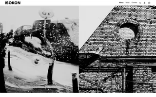 Isokon Plus homepage website preview