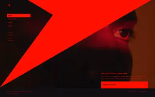 Falcon homepage website preview