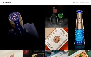 C.Carbon homepage website preview