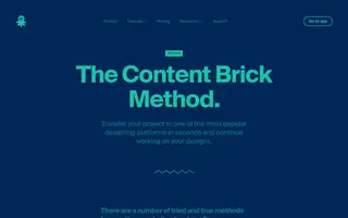 Octopus homepage website preview