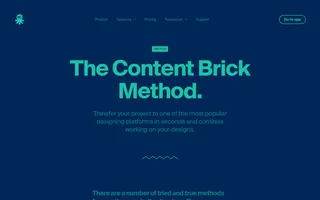 Octopus homepage website preview