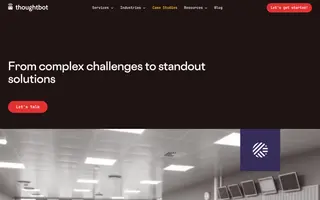 thoughtbot homepage website preview