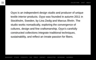 Oyyo homepage website preview
