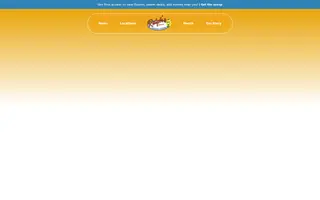 Ralph's Famous homepage website preview