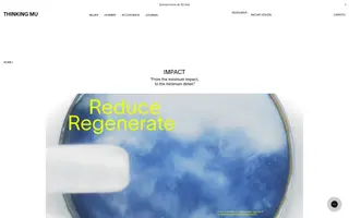 Thinking MU homepage website preview
