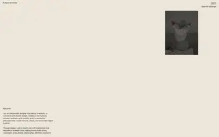 Barbara Skrodzka homepage website preview