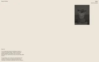 Barbara Skrodzka homepage website preview