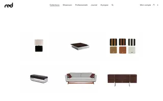 Red Edition homepage website preview