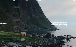 Moxey homepage website preview