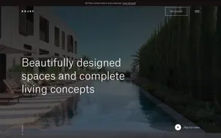 Xojay homepage website preview
