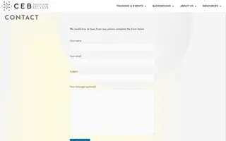 Cultivating Emotional Balance homepage website preview