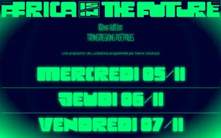 Africa is/in the future homepage website preview