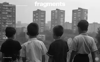 Fragments homepage website preview