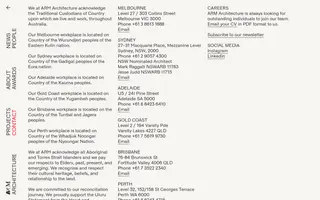 ARM Architecture homepage website preview