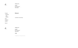 desegno ltd. homepage website preview