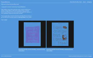 Natasja Bokkerink homepage website preview