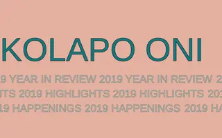 Kolapo Oni homepage website preview