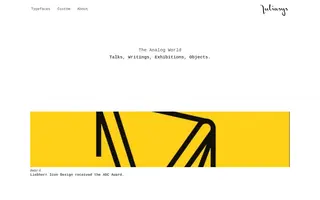 Juliasys homepage website preview