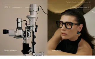 Vu homepage website preview
