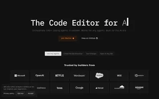 Superset homepage website preview