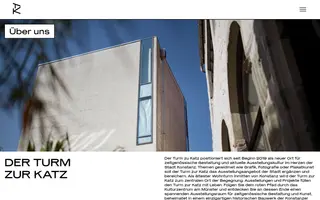 Turm zur Katz homepage website preview