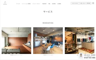 Standard homepage website preview