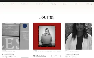 Fenn homepage website preview