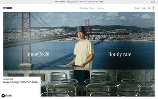 Wetheknot homepage website preview