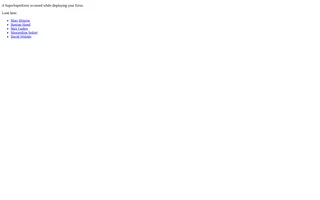 SuperSuperError homepage website preview