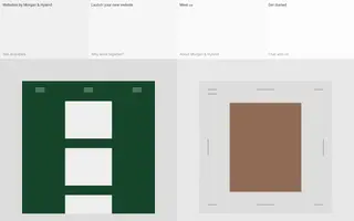 Morgan & Hyland homepage website preview