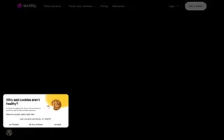 Sunday homepage website preview