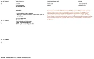 AR/GE Kunst homepage website preview