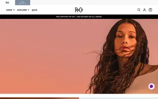 R+Co homepage website preview