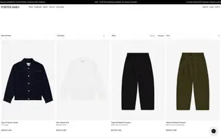 Porter James homepage website preview