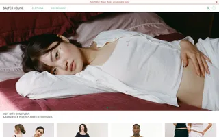 Salter House homepage website preview