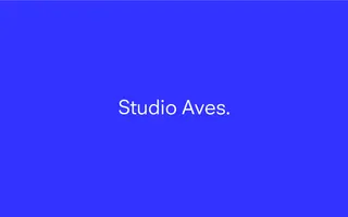 Studio Aves homepage website preview