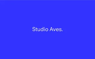 Studio Aves homepage website preview