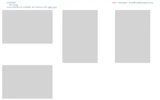 Mathew Kneebone homepage website preview