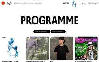 Bien Public homepage website preview