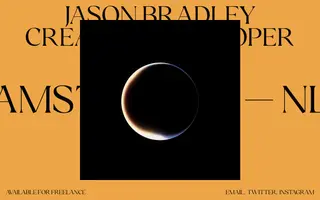 Jason Bradley homepage website preview