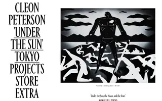 Cleon Peterson homepage website preview