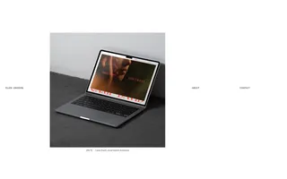 Ellen Jonsson homepage website preview