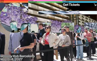 OFFF Barcelona 2024 homepage website preview