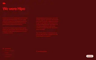 Hipo homepage website preview