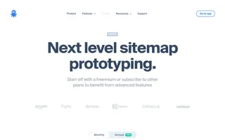 Octopus homepage website preview