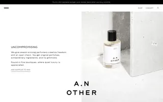 A. N. Other homepage website preview
